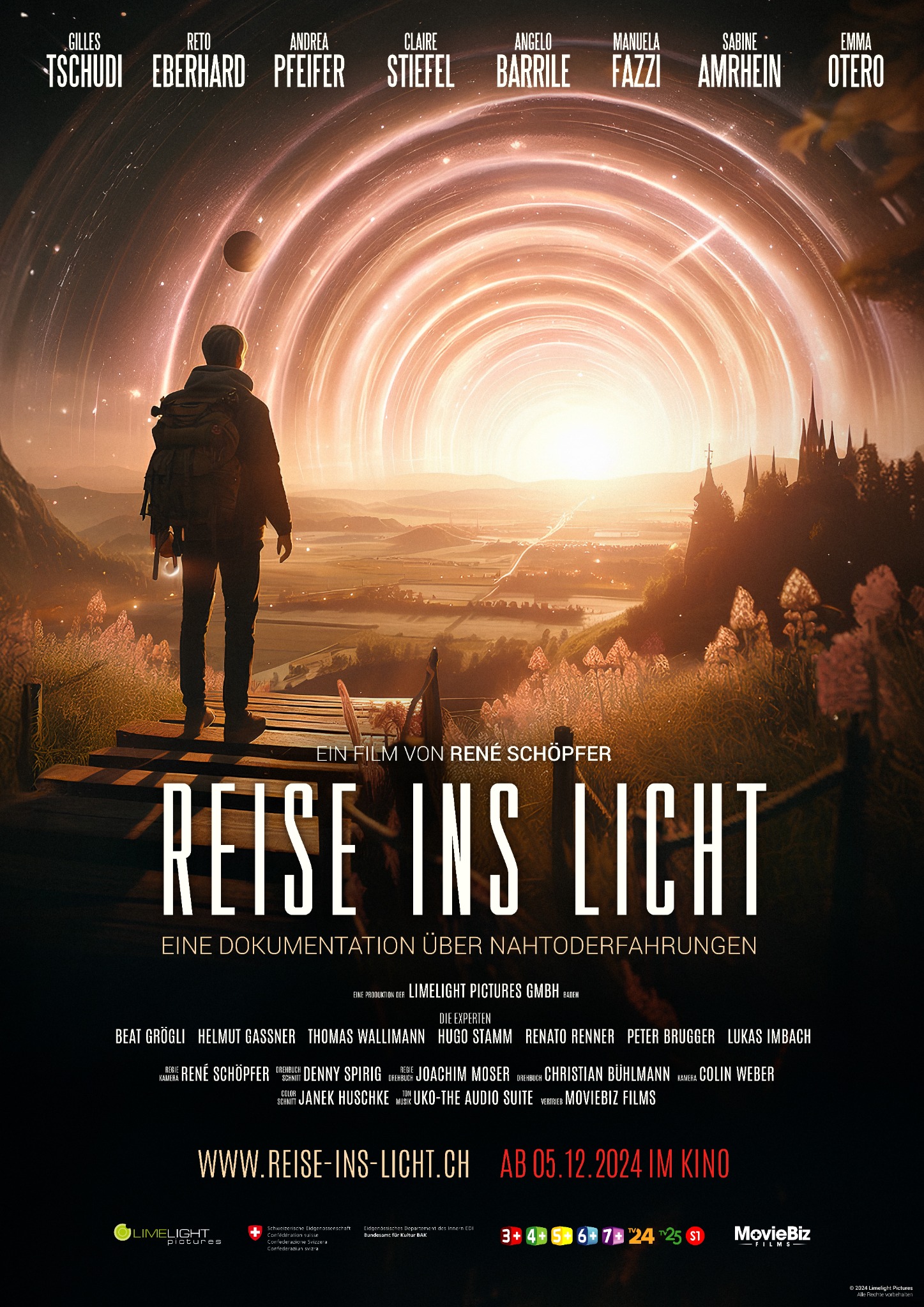 Kinoplakat Reise ins Licht